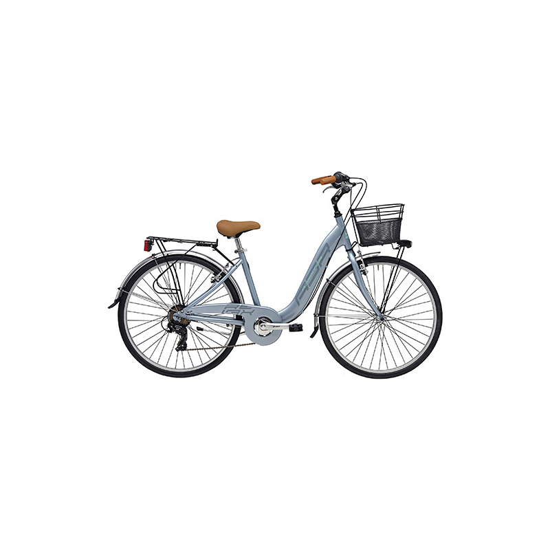 Bicicleta relax 28" alu 6v gris