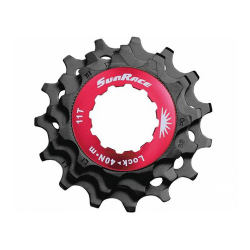 Kit tapa cierre+coronas 11/13/15 negro 11v