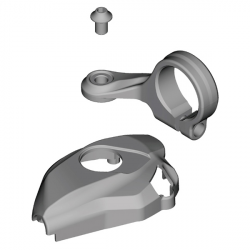 Tapa maneta dcha. sl-m8100 abrazadera