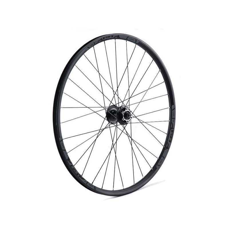 Rueda del 27,5" negra disco 6t