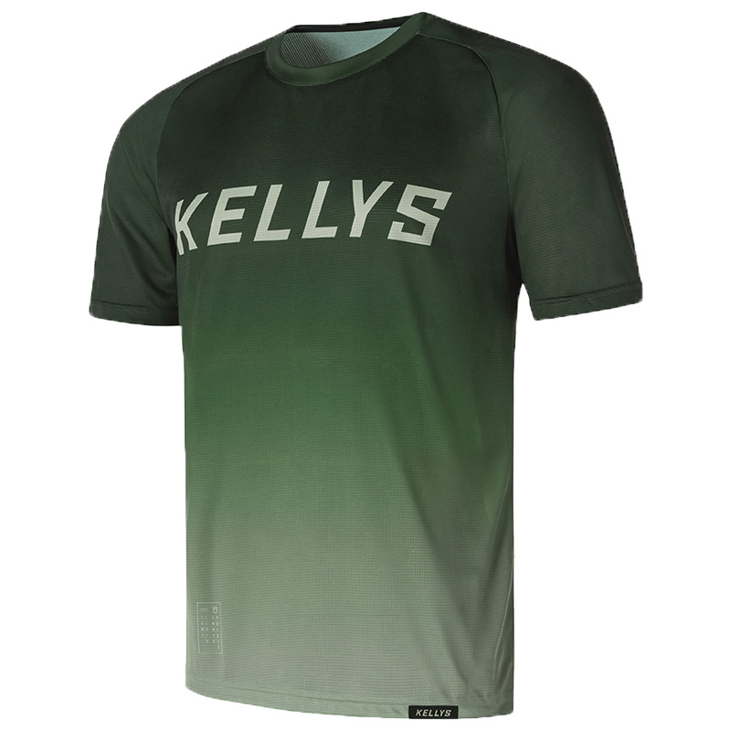 Camiseta enduro kellys tyrion 2 verde t.s