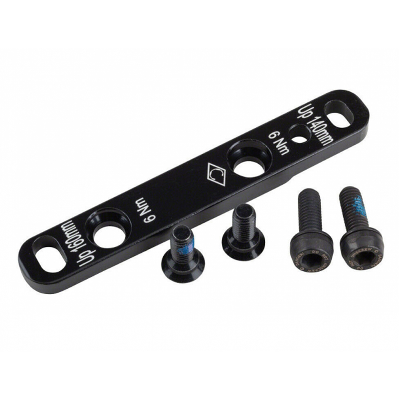 Adaptador delantero y tornillos