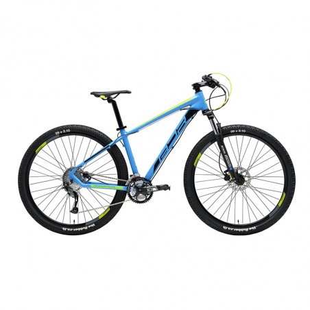 Bicicleta mtb rx 29" m azul/amarillo