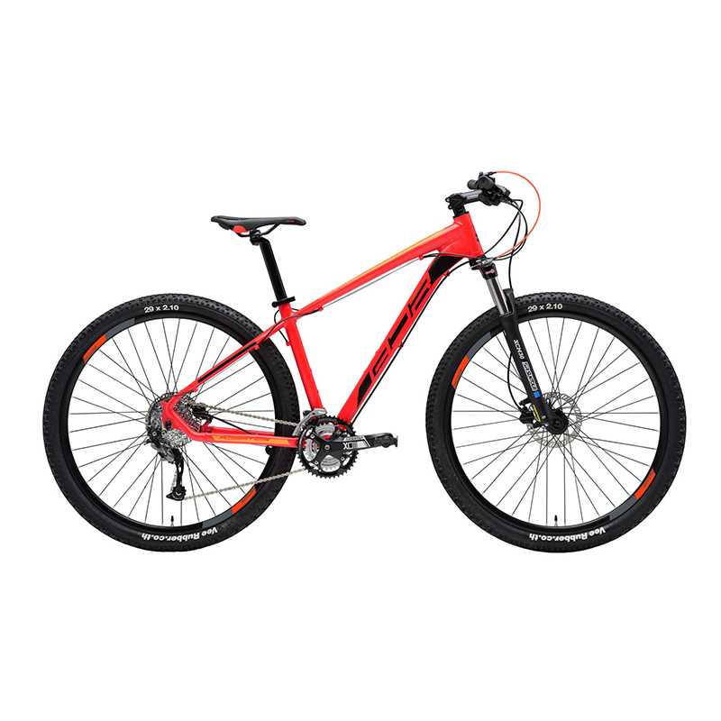 Bicicleta mtb rx 29" m rojo fluor