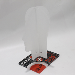 Expositor mostrador casco suomy (plexi)
