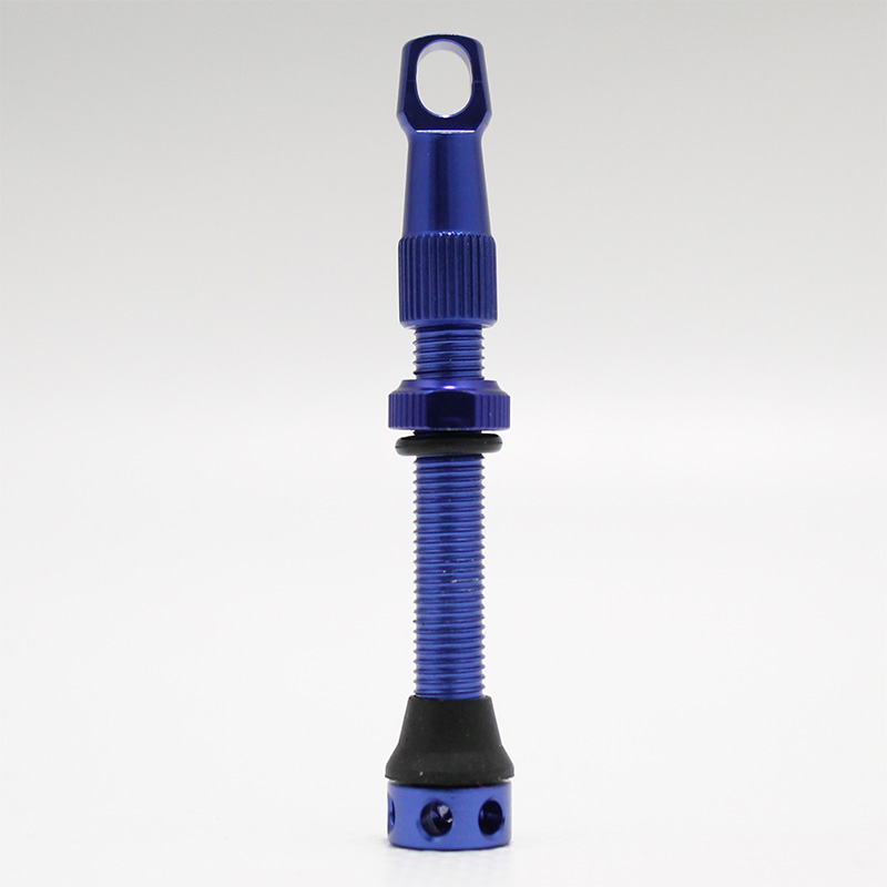 Valvula nube tubeless 45mm azul