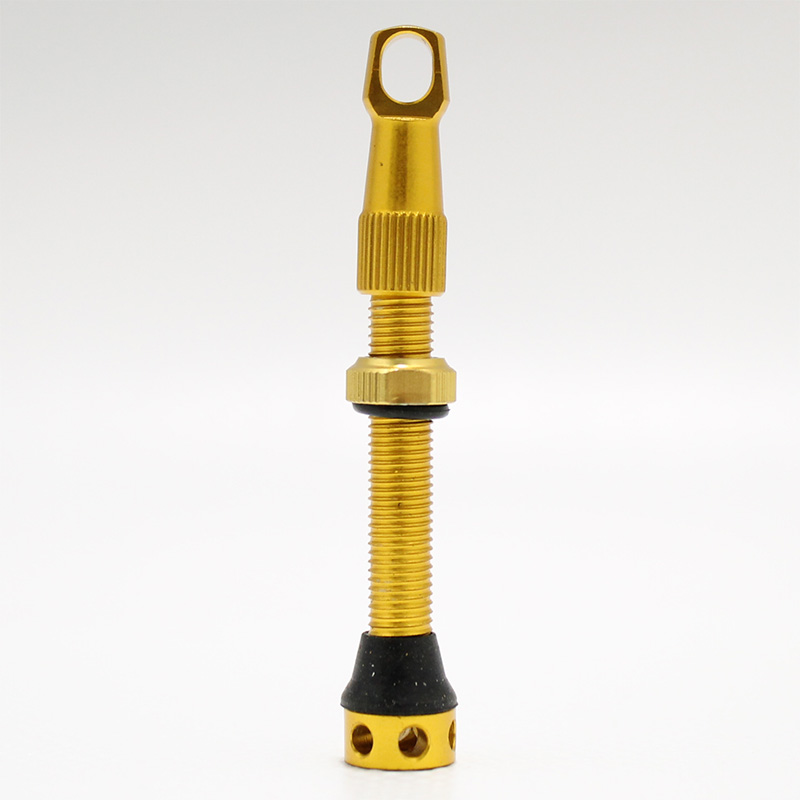 Valvula nube tubeless 45mm dorada