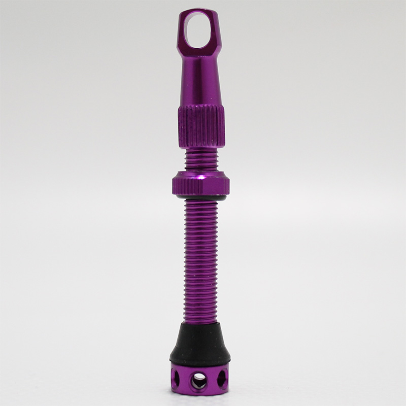 Valvula nube tubeless 45mm morada