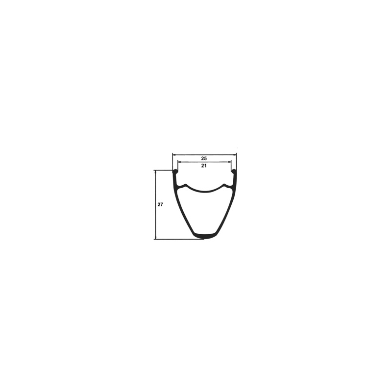 Rueda tras 29" infinite c/eje 9,5x135 disc 6t