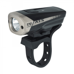 Faro delantero recargable kls spitfire negro