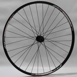 Rueda trasera nainer negra center lock cass 8-11v