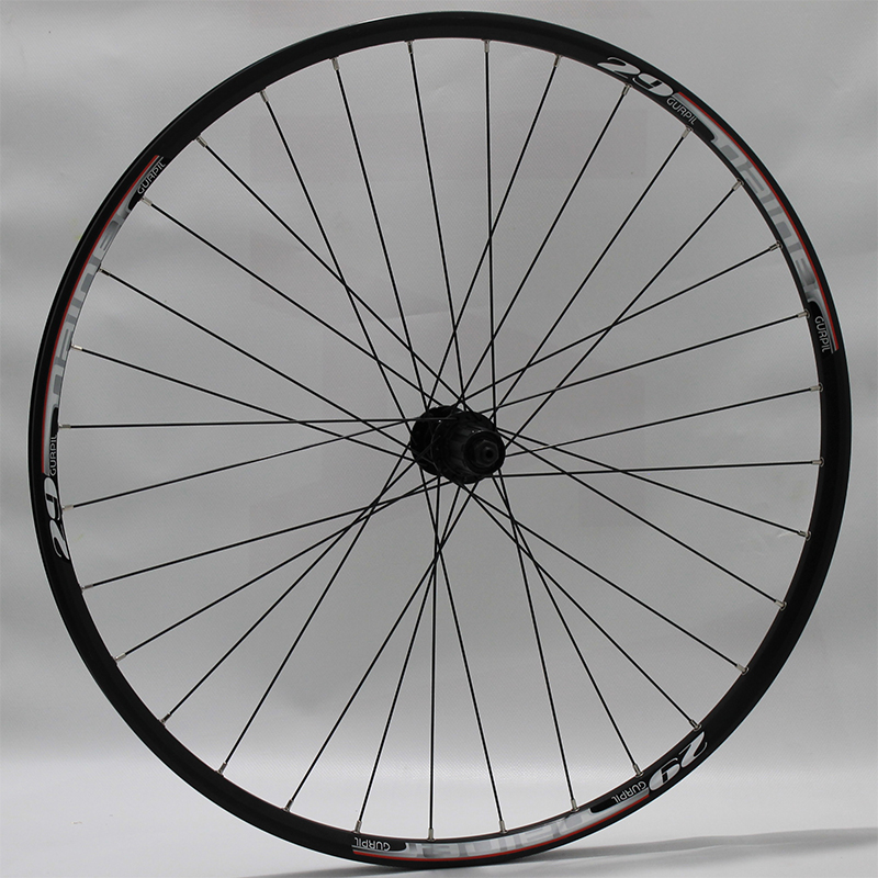 Rueda trasera nainer negra center lock cass 8-11v