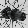 Rueda trasera nainer negra center lock cass 8-11v