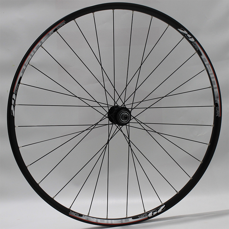 Rueda delantera nainer negra center lock