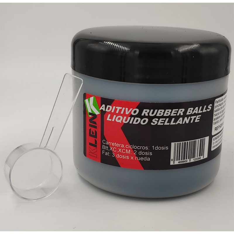 Aditivo vulcanizante rubber balls x liquido sellan klein