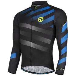 Maillot manga larga kellys rival negro/azul t.m