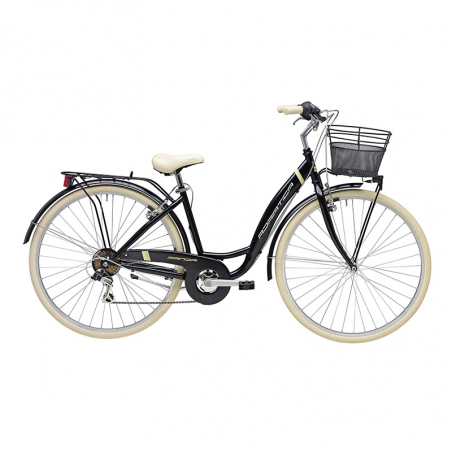 Bicicleta panda 28" lady 6v negro mate