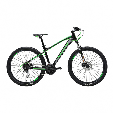 Bicicleta wing rs 27.5 t-m negro/verde