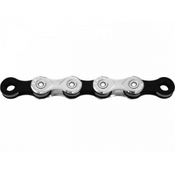 Cadena kmc x10 plata/negra 122p 10v