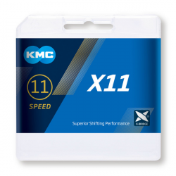 Cadena kmc x11r-gris 118p 11v