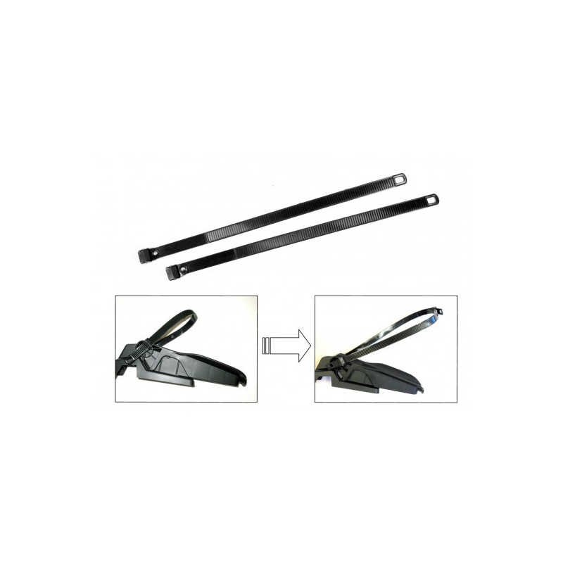 Par correas extension para soporte rueda