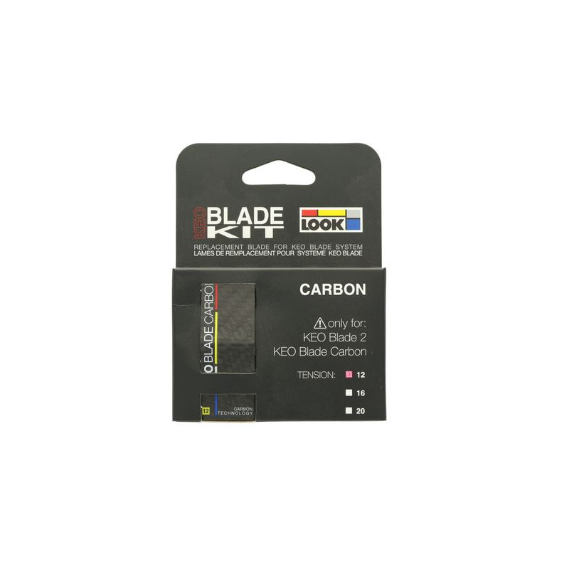 Kit laminas pedal keo blade carbon 12