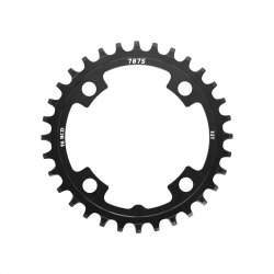 Plato 32 sunrace bcd 96ø alu negro 4 brazos