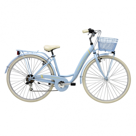 Bicicleta panda 28" lady 6v azul mate