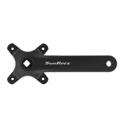 Bielas sunrace fcm800 s/plato 175mm negra