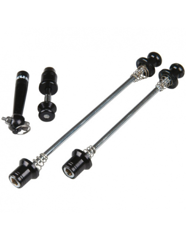 Kit automaticos bujes/sillin antirrobo negro