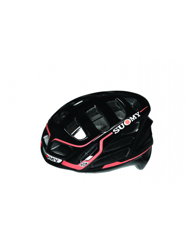 Casco suomy gw s-line negro/rojo