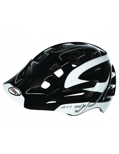 Casco suomy scrambler s-line negro/blanco t-m