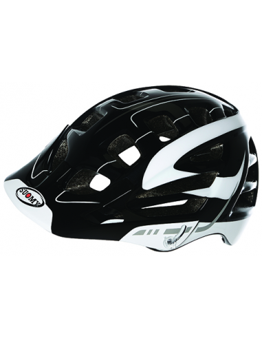 Casco suomy scrambler s-line negro/blanco t-l