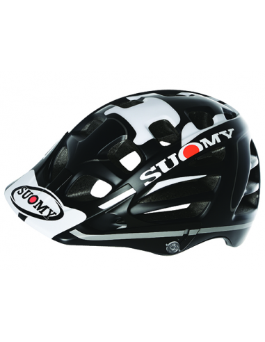 Casco suomy scrambler desert negro mate/blanco t-m