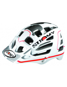 Casco suomy scrambler desert blnaco/gris/rojo t-m