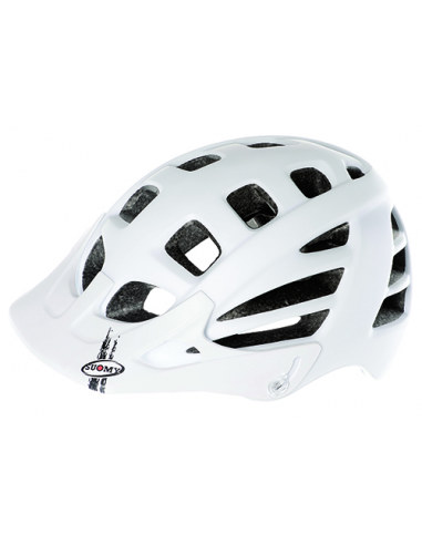 Casco suomy scrambler mono blanco mate t-m