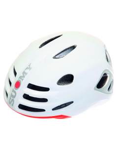 Casco suomy sfera blanco brillo/plata mate t-m