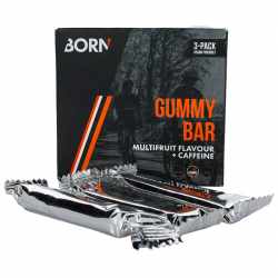 Caja de gummy bar multi fruit + cafeina  3 x 30gr