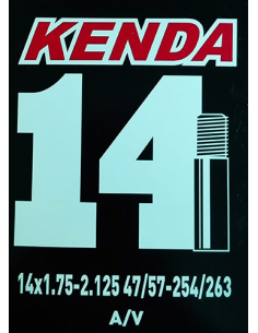 Camara kenda 14x1.75-2.125 v/schr