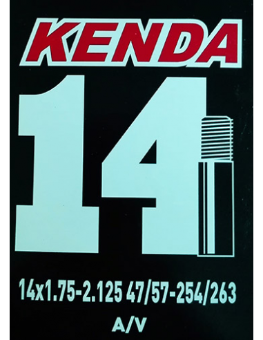 Camara kenda 14x1.75-2.125 v/schr
