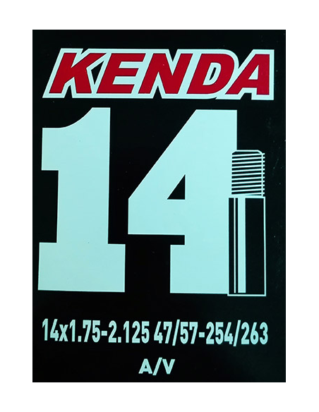 Camara kenda 14x1.75-2.125 v/schr