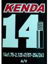 Camara kenda 14x1.75-2.125 v/schr